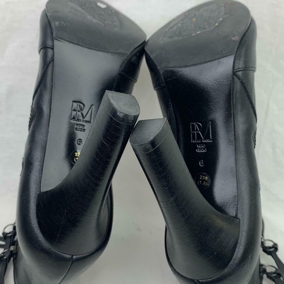 Pele Moda ankle zip detail leather booti… - Picture 6 of 8